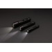 Torche robuste rechargeable par USB en aluminium recyclé RCS, Lampe torche promotional