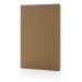 Cahier A5 en papier kraft Salton, carnet recyclé promotional