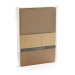 Cahier A5 en papier kraft Salton, carnet recyclé promotional