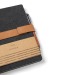 VINGA Carnet de notes en toile recyclée RCS Bosler, carnet recyclé promotional