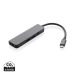 Hub avec entrée HDMI en aluminium recyclé Terra RCS wholesaler
