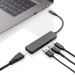 Hub avec entrée HDMI en aluminium recyclé Terra RCS, Hub promotional
