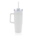 900ml mug with recycled plastic handle RCS, Isothermal mug promotional