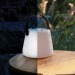 Outdoor lamp in recycled plastic RCS SolarGlow, garden lamp promotional