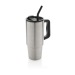 Embrace RCS 900ml recycled stainless steel mug, Isothermal mug promotional