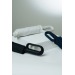 21'' umbrella with carabiner in rPET AWARE, Durable umbrella promotional