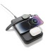 Travel case with 3-in-1 PU charger RCS Swiss Peak, airplane kit promotional