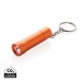 Porte-clés torche en aluminium recyclé RCS Flash wholesaler