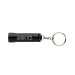Porte-clés torche en aluminium recyclé RCS Flash, porte-clés lampe promotional