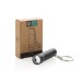 Porte-clés torche en aluminium recyclé RCS Flash, porte-clés lampe promotional