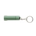 Porte-clés torche en aluminium recyclé RCS Flash, porte-clés lampe promotional