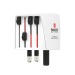 SKROSS Adaptateur de voyage universel MUV Micro, prise électrique universelle et adaptateur universel de voyage promotional