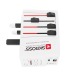 SKROSS Adaptateur de voyage universel MUV 65W PD avec USB, prise électrique universelle et adaptateur universel de voyage promotional