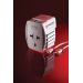 SKROSS Adaptateur de voyage universel MUV 65W PD avec USB, prise électrique universelle et adaptateur universel de voyage promotional