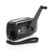 Radio d'urgence en plastique recyclé RCS RescueWave, lampe solaire promotional