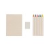 Set de 6 crayons de couleur avec carnet GRS Infinity Micki wholesaler