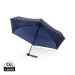 Mini parapluie de 19,5 pouces en rPET nylon pongé Aware™, parapluie pliable de poche promotional