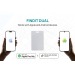 Carte de localisation en plastique RCS Findit Dual, traceur GPS promotional