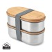 Boîte à bento double en acier inoxydable BlackBlum wholesaler