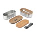 Boîte à bento double en acier inoxydable BlackBlum, Lunch box et boîte déjeuner promotional