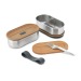 Boîte à bento double en acier inoxydable BlackBlum wholesaler