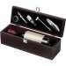 Luxury wine set 5 pieces, wine accessories, sommelier cases and wine boxes promotional