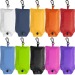 Sac shopping pliable avec pochette et mousqueton, Sac shopping pliable promotional