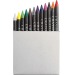 Set de 12 crayons gras, Crayon gras et crayon de cire promotional