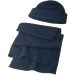 Product thumbnail Fleece cap and scarf set 0