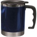 Double wall insulated cup with handle 40 cl, travel accessory promotional