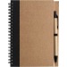 Recycled spiral notebook with pen, notebook with pen promotional