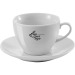 Product thumbnail Porcelain coffee cup with saucer 1