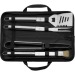 Barbecue set in a zip pocket, barbecue accessories and cutlery promotional
