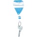Floating EVA key ring., foam key ring promotional