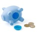 Tirelire en plastique, cochon promotional