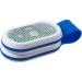 Plastic reflector with white and red LEDs, reflector light promotional