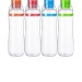 Product thumbnail 750 ml translucent plastic watertight bottle with glass 3