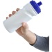 Recycled plastic watertight flask 500 ml, recycled or organic ecological gadget promotional