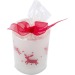 Product thumbnail Decorated glass candle jar with candle 2