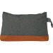 Trousse de toilette en polycanevas 300D, trousse de toilette promotional