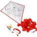 Polyester kite to be coloured in with 4 markers wholesaler