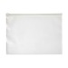 Translucent pvc document case a4 zipped, pocket and document cover promotional