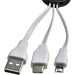 Kit comprising 3 cables, iphone ipad and mac cable promotional