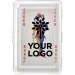 Set of 54 cards in a plastic case wholesaler