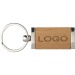 Porte-clés en bois et métal, Porte-clés en bois promotional
