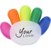 5-colour plastic highlighter. wholesaler