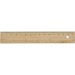 Product thumbnail Bamboo ruler 15cm 1