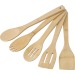 Set of 5 bamboo utensils wholesaler