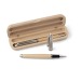 Product thumbnail Ballpoint and rollerball pen wooden set 0