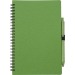 Product thumbnail Straw fibre spiral notebook with PP cover 3